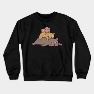 Cat stack Crewneck Sweatshirt